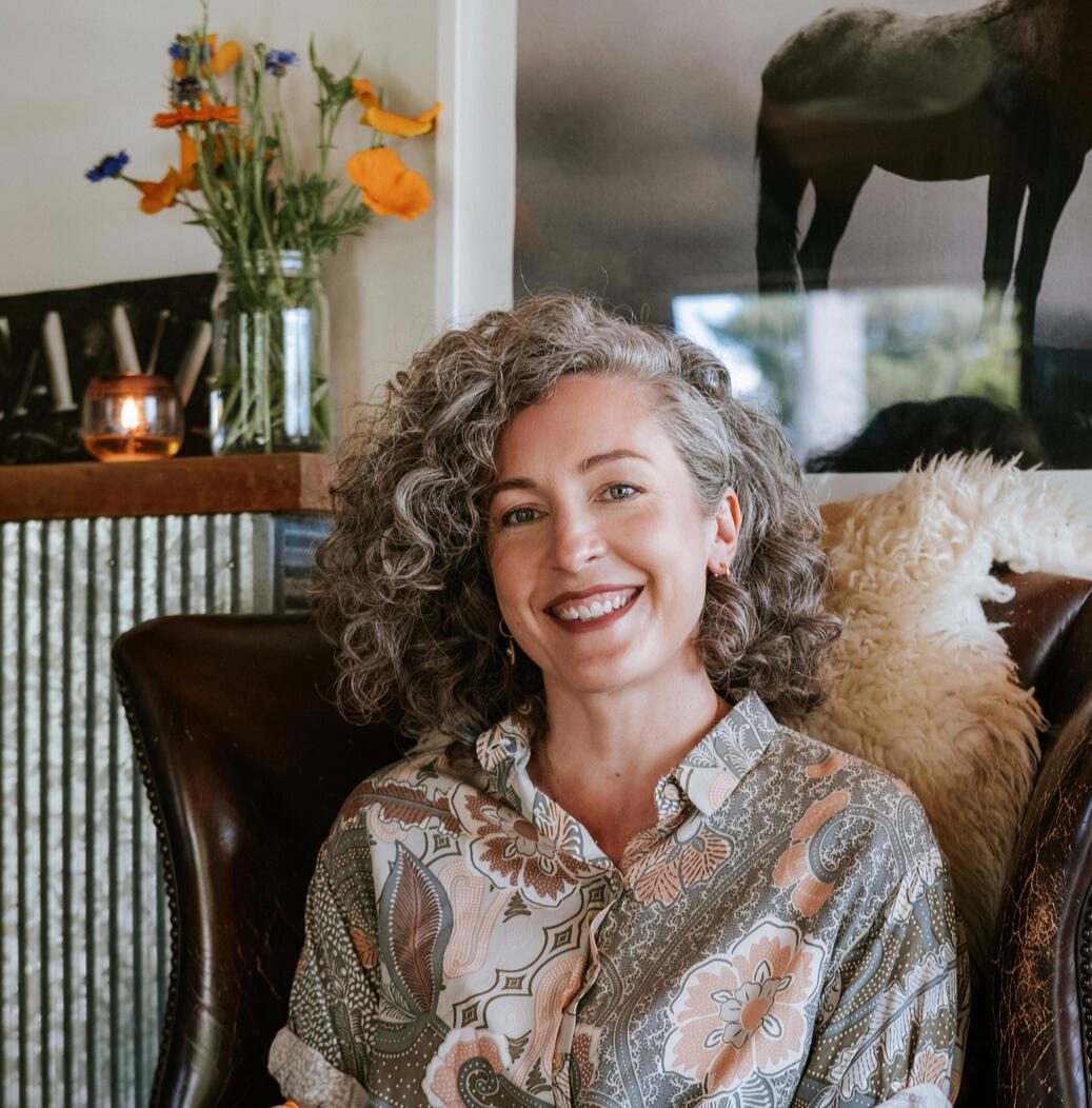 Kimberley Bartlett, registered counsellor and sleep therapist at Present State Counselling and Sleep Therapy. Photo by Florence Kimberley Bartlett, counsellor and sleep therapist at Present State, holding a notebook and pen